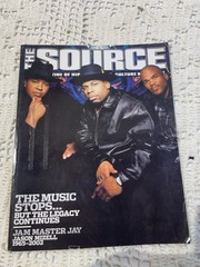 Run DMC Jam Master Jay The Source Magazine January 2003 Rap Hip Hop Rare