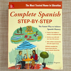 Complete Spanish Step-by-Step Barbara Bregstein Paperback Illustrated