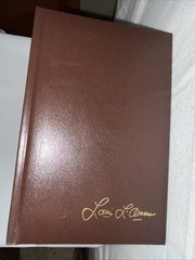 Lot Of 10 Louis L’amour Leatherette Books Western Flint, Dutchman’s Flat, More..