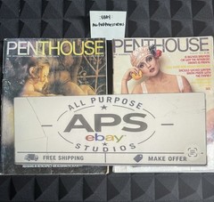 Vintage Penthouse Magazines February 1973 & August 1974 Men’s Novelty