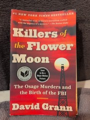Killers of the Flower Moon by David Grann Paperback Good Condition