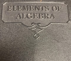 Elements of Algebra 291 International Textbook Co. ICS Staff 1933