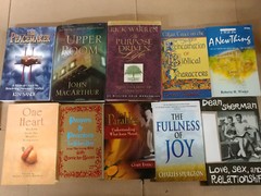 Lot of 10 Pounds LB Christian Prayer Bible Jesus Theology Story Book RANDOM*MIX
