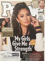 People Magazine March 15, 2021 Vanessa Bryant Kobe Bryant Prince Harry Lady Gaga