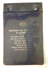 Classification And Dimensions of Locomotives New York Central Lines 1900s Trains