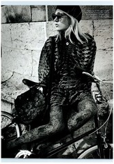 Charlene Hogger Fendi Print Top Coach Calfskin Handbag magazine CLIPPING photo