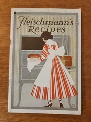 Fleischmann’s Recipes Book 1915 Vintage Baking Raised Bread Paperback