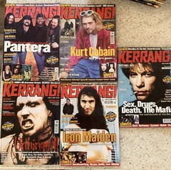 Job Lot 46 x Kerrang Metal/Rock Magazine Issues 2000 Manson Metallica Maiden