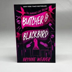 BRYNNE WEAVER Butcher & Blackbird: The Ruinous Love Trilogy 5.5″x8″ Black & Purp