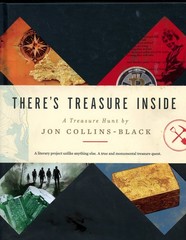 Gold – Jems – Theres Treasure Inside, A Treasure Hunt, by, Jon Collins-Black, HC