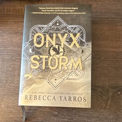 Onyx Storm by Rebecca Yarros Hardcover Fantasy Empyrean Ser. Illustrated Map