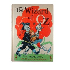The Wizard Of Oz by L. Frank Baum VTG 1956 The Reilly & Lee Co Vintage HC