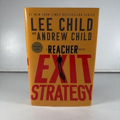 Exit Strategy by Lee Child and Andrew Child (2025, Hardcover) SIGNED BY BOTH