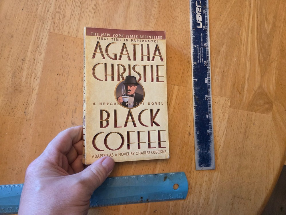 Black Coffee by Agatha Christie – 1999 St. Martin’s Paperback