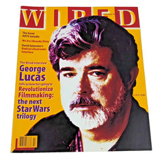 Wired Magazine February 1997 George Lucas: The Next Star Wars Trilogy ~ No Label