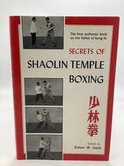 Vintage Secrets Of Shaolin Temple Boxing Robert W Smith 1974 Tuttle Red HC