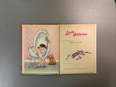 RARE “Little Ballerina” Rand McNally Tip Top Elf Book Dorothy Grider (1958) 8614