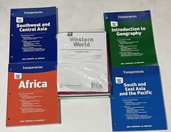 Holt Western World Transparencies (7 Paperback) BRAND NEW
