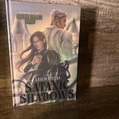 Signed Twisted Fiction Satanic Shadows Leigh Rivers