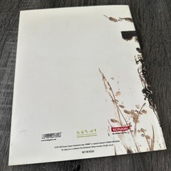 The Art of Metal Gear Solid PS2 PS3 Art Book BradyGames 2004