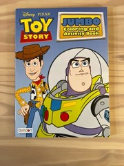Bendon Disney Pixar Toy Story Jumbo Coloring Activity Book Woody Buzz Lightyear