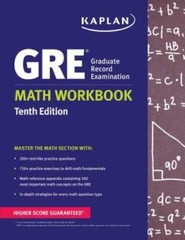GRE Math Workbook (Kaplan Test Prep) – Paperback By Kaplan Test Prep – VERY GOOD