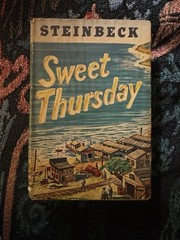 John Steinbeck Sweet Thursday 1954 First Edition Hardcover/Dust Jacket