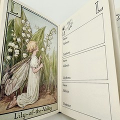 The Flower Fairies Address Book by Cicely Mary Barker – 1981 Hardcover – New