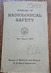 Radiological Safety US Navy 1948 Non Restricted
