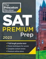 Princeton Review SAT Premium Prep, 2023: 9 Practice Tests Review Tech – GOOD