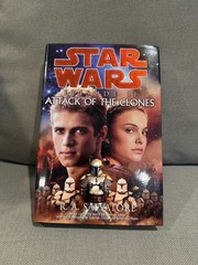 Signed 1st Ed/1st Print R.A. Salvatore-Star Wars Episode II: Attack of the Clone