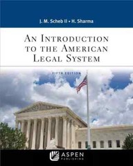 An Introduction to the American Legal System 5th editon New Stock Fast Shipping