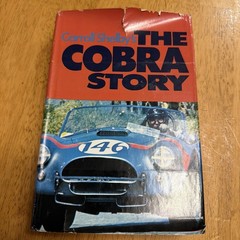 Carroll Shelby’s The Cobra Story with Dust Jacket 272 pages 1965 Reprinted HC DJ