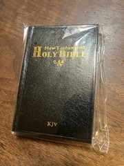 Holy Bible KJV Mini Pocket Size Authentic King James Version Red Letter Edition