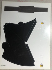 ORION Crew Exploration Vehicle Desk Model NASA cardstock punch-out sheets