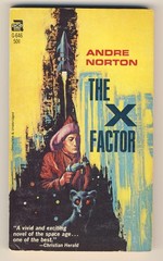 Andre Norton The X Factor Science Fiction Diskan Fentress Mutant Spaceship Alien