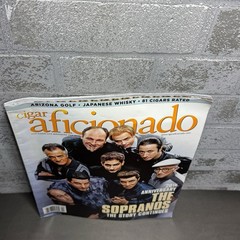 Cigar Aficionado April 2019 The Sopranos 20th Anniversary Magazine Tony Soprano