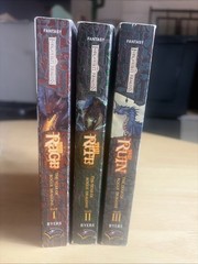 Forgotten Realms The Year Of Rogue Dragons Trilogy Rage Ruin Rite Richard Byers