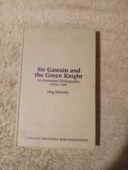 Sir Gawain and the Green Knight : A Secondary Bibliography, 1978-1989