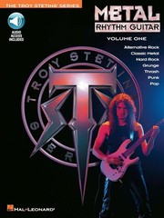 Metal Rhythm Guitar Vol 1 (Paperback, CD, Troy Stetina, 1992, Hal Leonard)