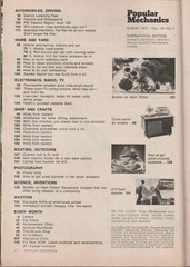 Popular Mechanics Magazine Lounge Carts Retaining Walls Deadly Cargo August 1973
