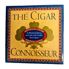 Vtg 1997 New First Edition The Cigar Connoisseur Nathaniel Lande Book Free Ship