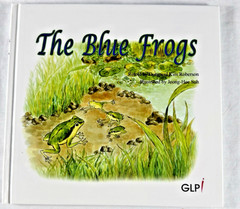 The Blue Frogs Hardcover Korean Folktale Children’s Picture Book GLPI