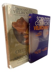 1st Ed’s-OEDIPUS & AKHNATON 1960/SCIENTISTS CONFRONT VELIKOVSKY 1977 HCDJs