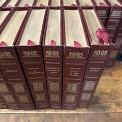 The Harvard Classics 1980 Grolier Enterprises Lot of 22 Leather Hardcover Set