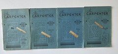 The Carpenter Magazine Sep/Oct/Dec 1940 Vol LXI Lot of 4 Trade Journal