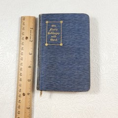1921 The Fiery Soliloquy With God / Benziger Brothers / Antique Book RARE