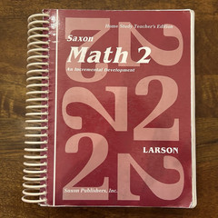 Saxon Math 2 An Incremental Development Home Study Teacher’s Ed Spiral 1994