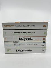 Landau Lifshitz Course of Theoretical Physics Vols 1 2 3 4 6 8 Quantum Mechanics