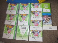 LOT Savvas MY VIEW Literacy K Kindergarten Teacher Edition and Student Set Cards